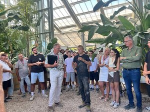 benjamin vainqueur de la finale nationale du concours MAF jardinier paysagiste