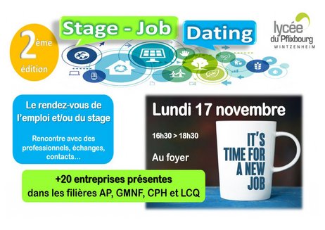 Stage Job dating lycée du Pflixbourg