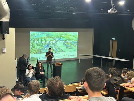 Conférence Samuel Bonvoisin hydrologie régénérative organisée par le CFPPA