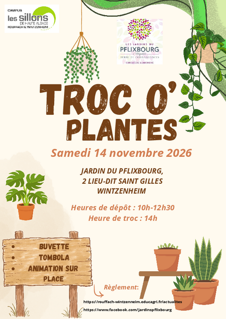 Troc O'Plantes 2026