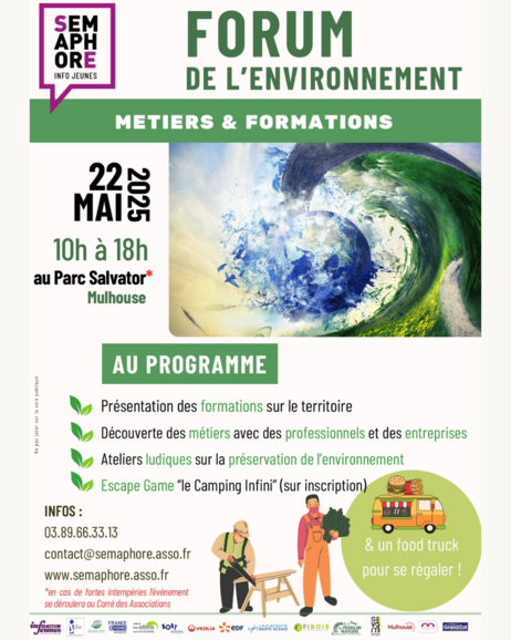 Forum de l'Environnement - métiers et formations