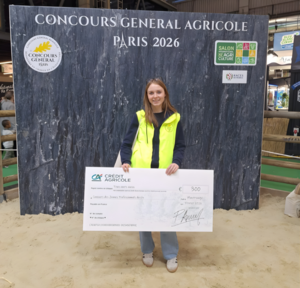 2ème prix pour Camille Cromer au CJPV