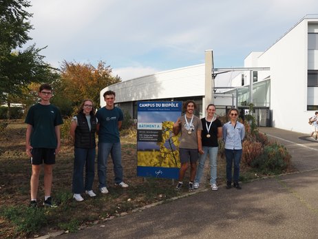 Olympiades de la Bioéconomie, l'équipe du lycée de Rouffach