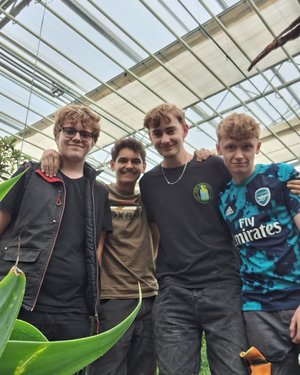 Stage de 1ère bac pro Conduites de Productions Horticoles au Centre Technique Horticole de Gembloux en Belgique