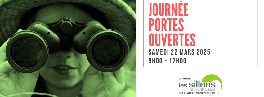 Journée portes ouvertes samedi 22 mars 2025